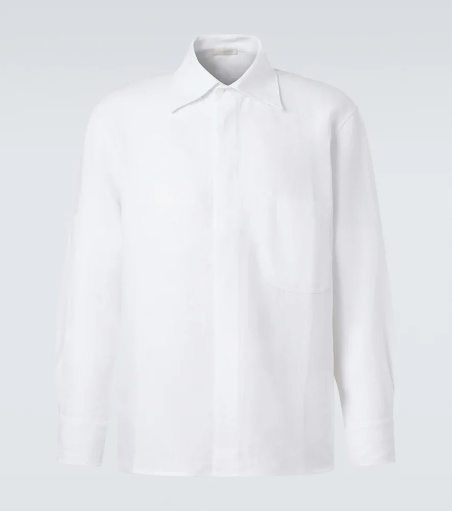Linen overshirt