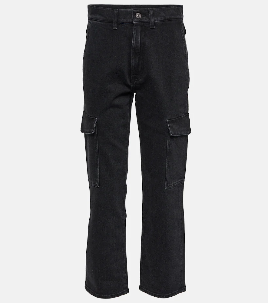 Logan Cargo cropped straight jeans