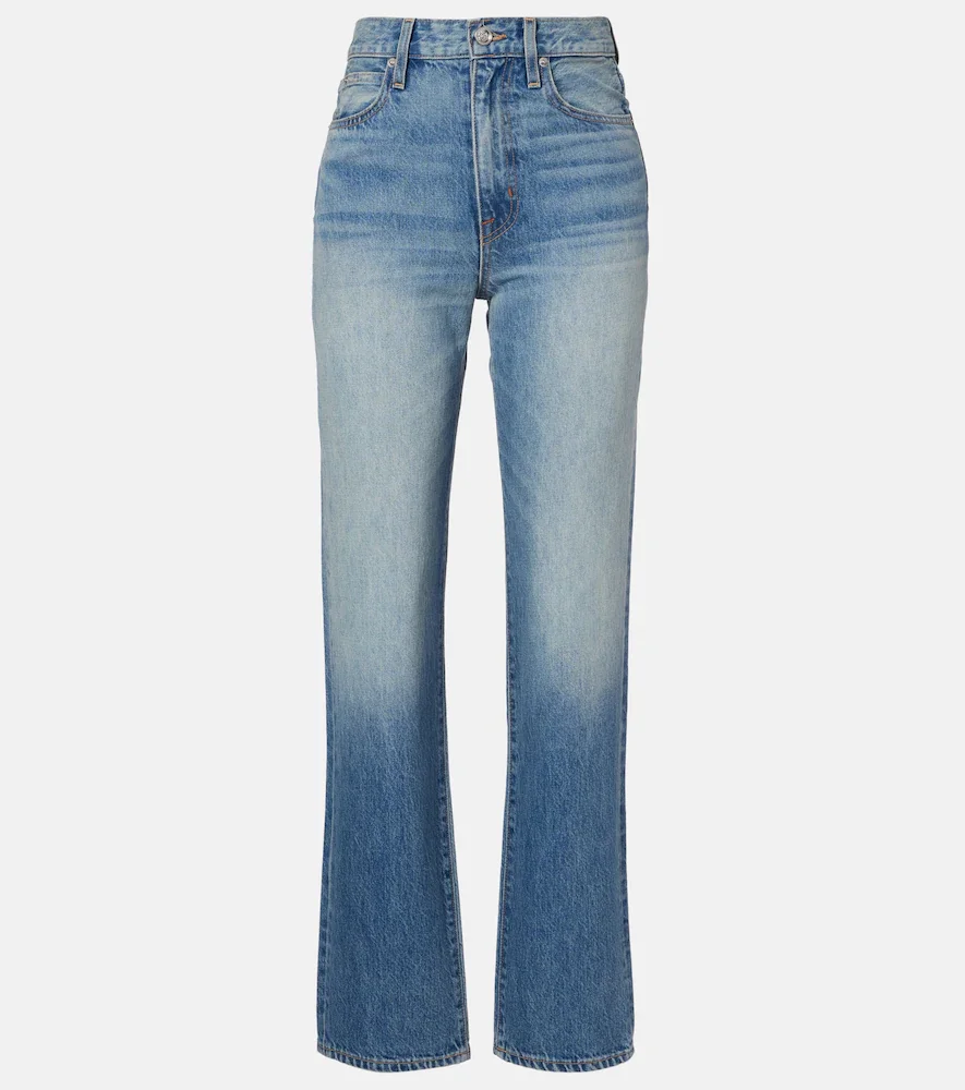 London faded straight jeans