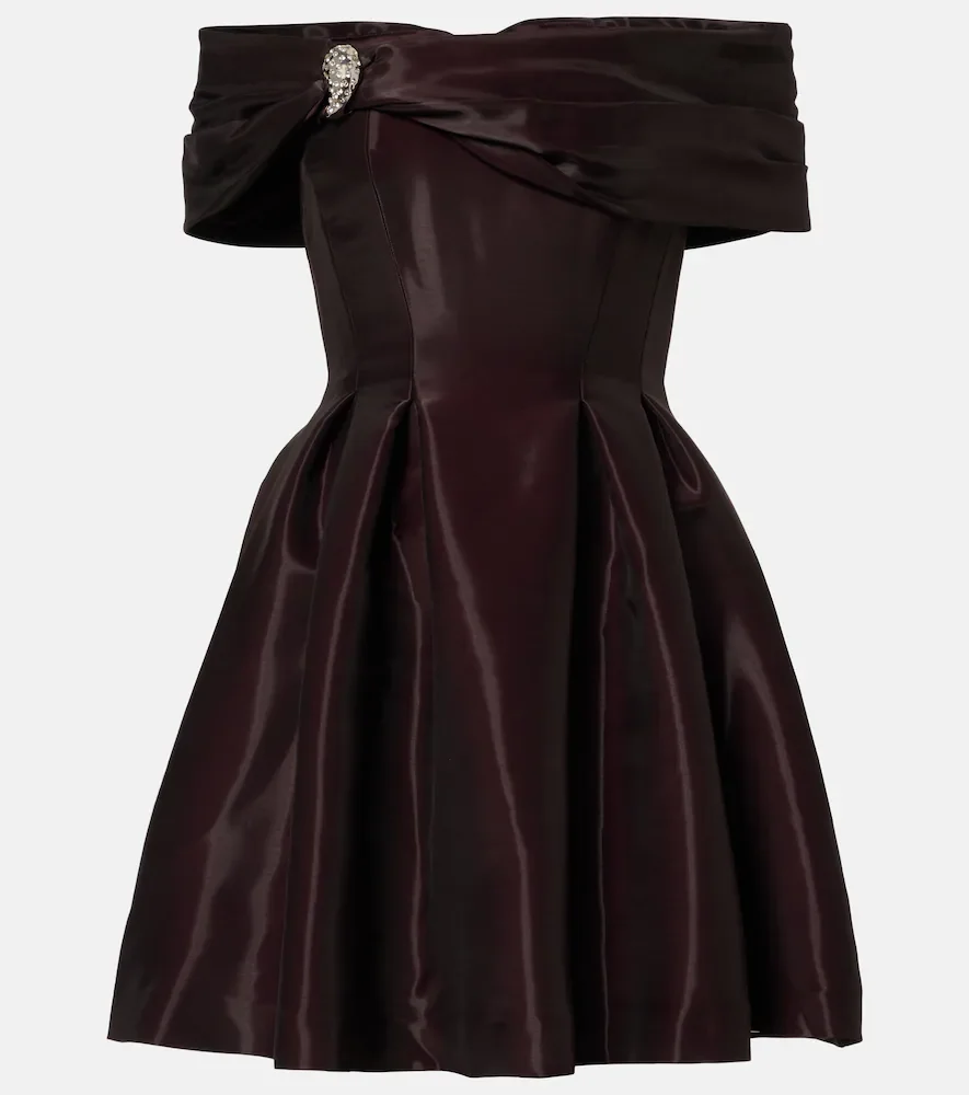 Lourdes embellished minidress