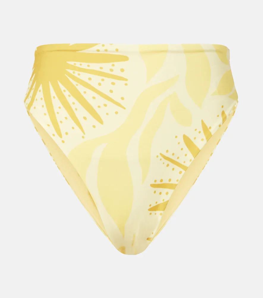 Lulu printed bikini bottoms