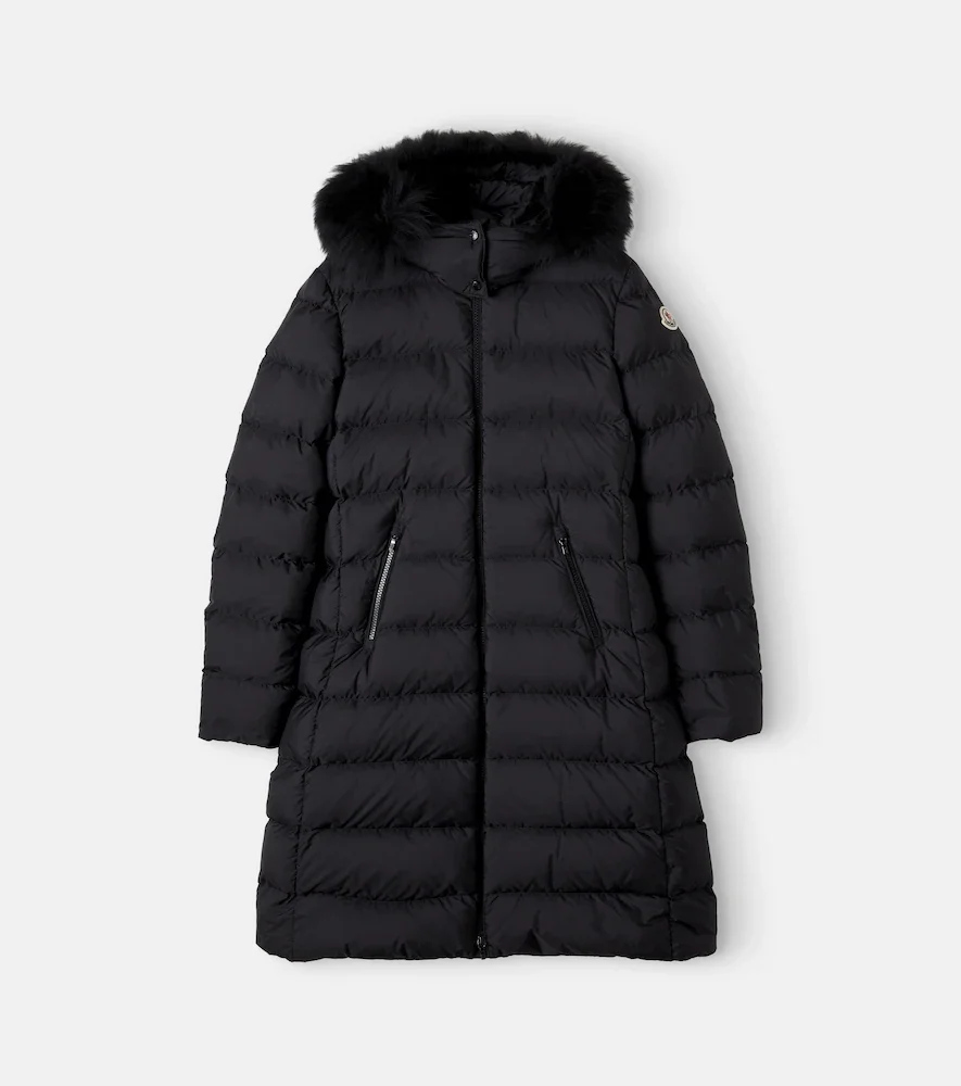 Manteau doudoune Abelle en shearling