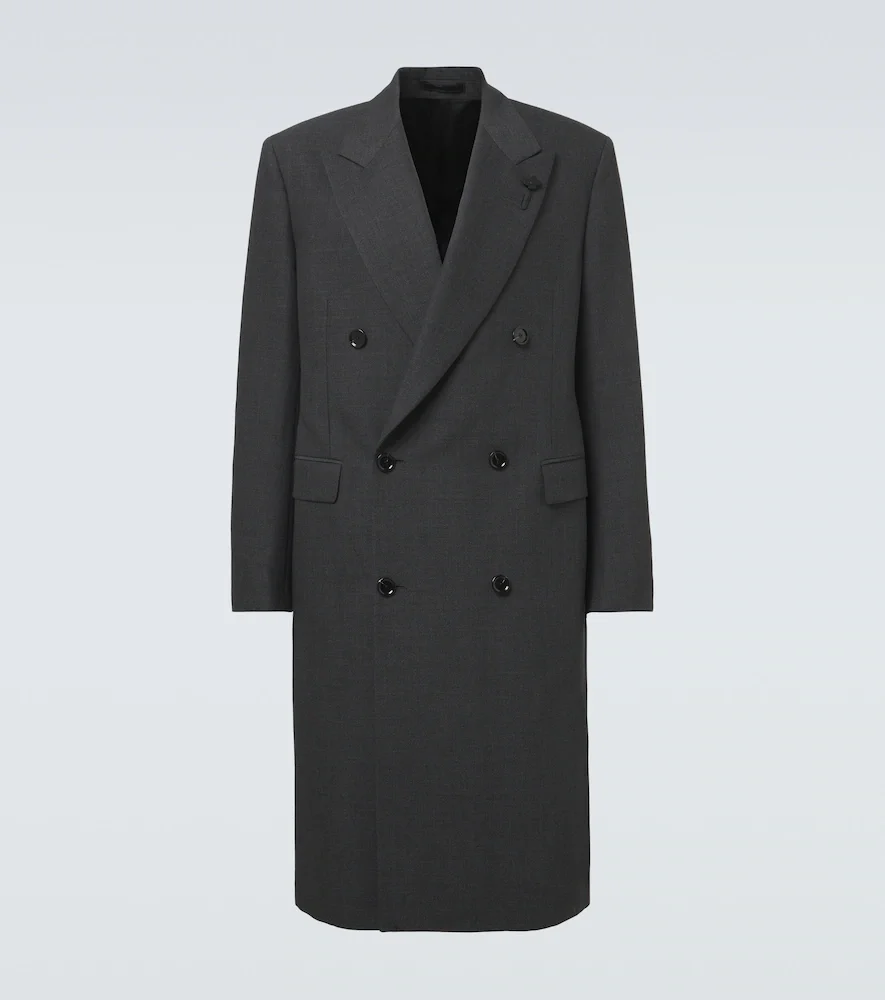 Manteau en laine mélangée