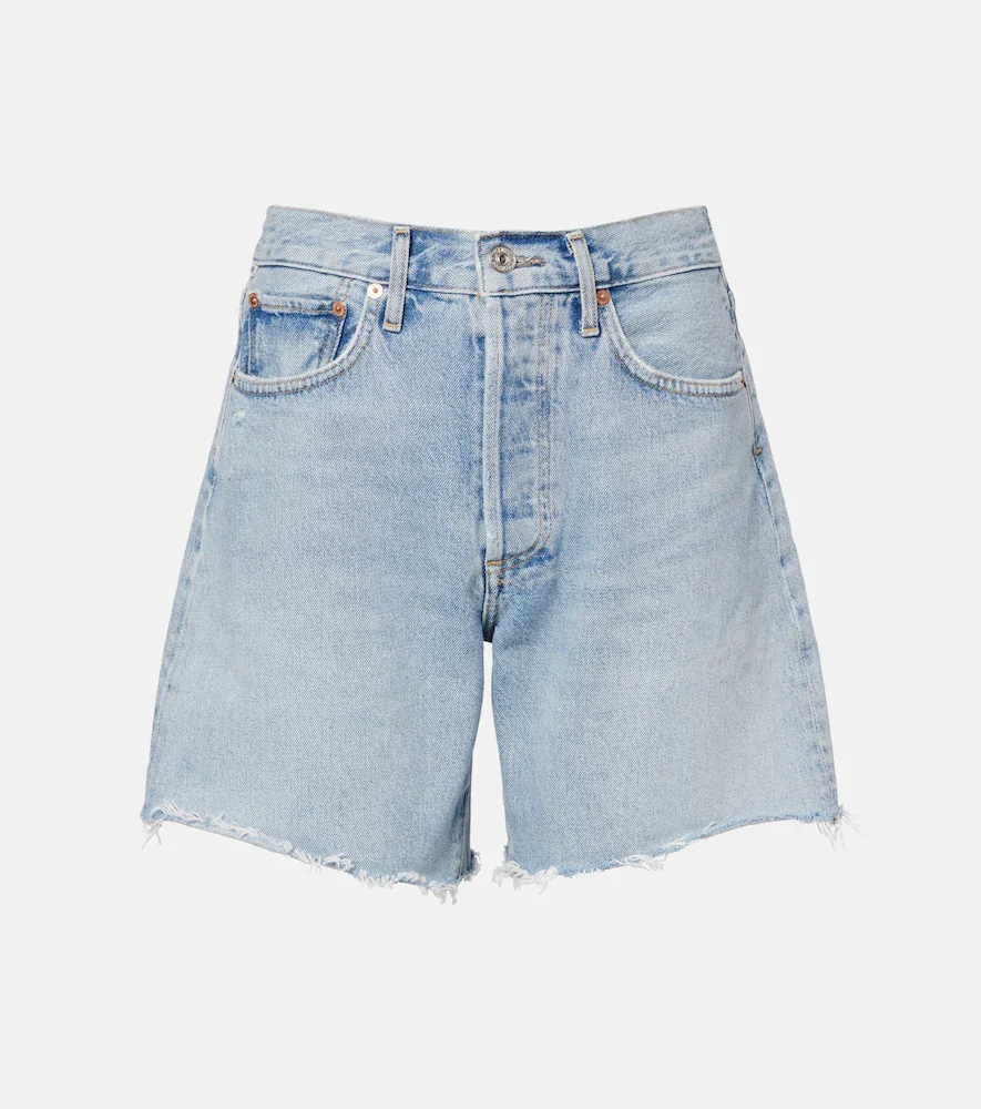 Marlow Long denim Bermuda shorts