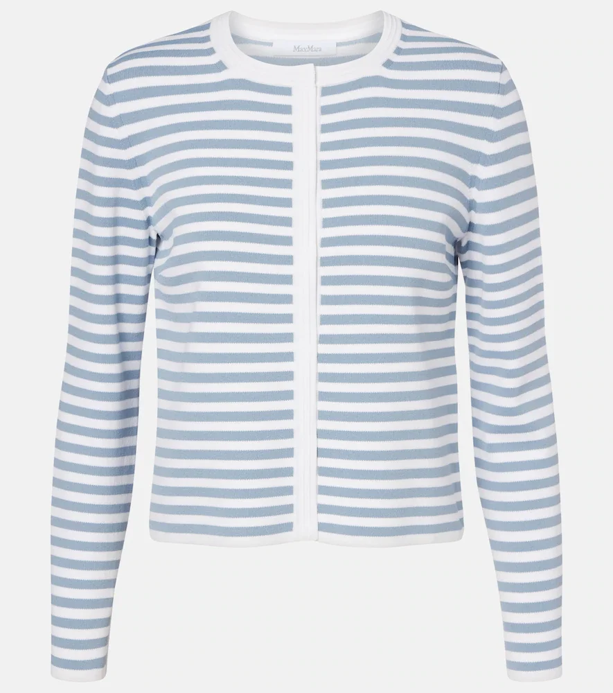 Master striped cardigan