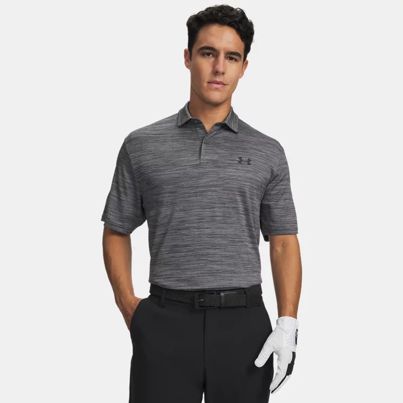 Matchplay Men's Polo Castlerock Steel Black XXL