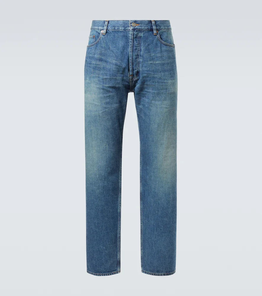 Mick mid-rise straight jeans