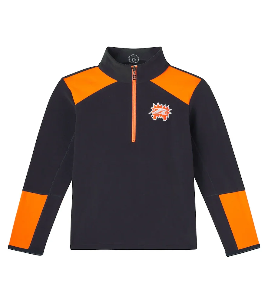 Mingo fleece half-zip sweatshirt