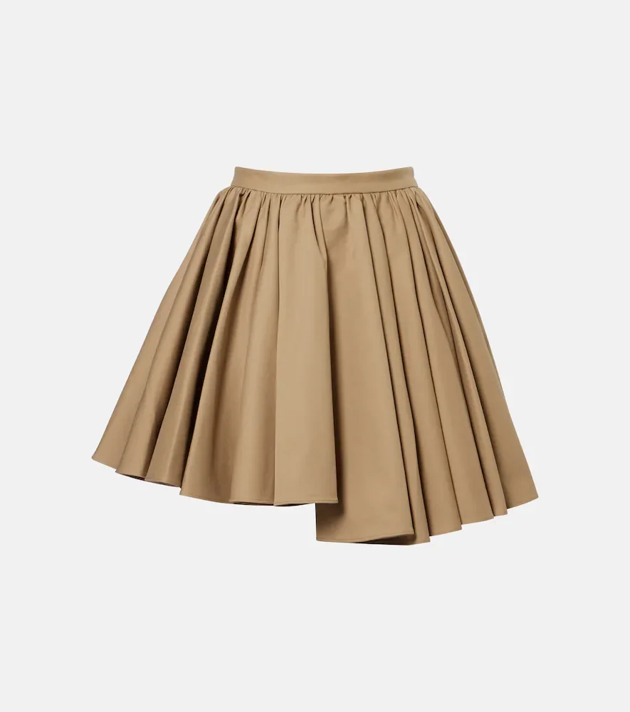 Mini-jupe en coton