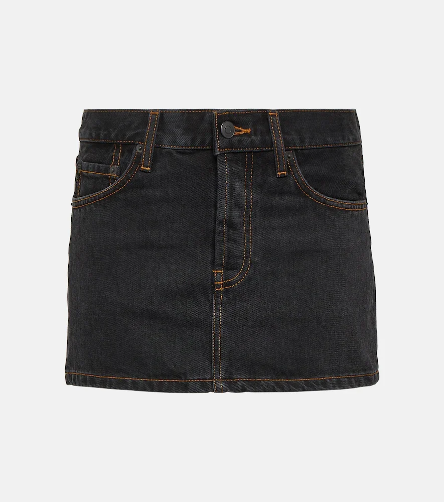 Mini-jupe en denim