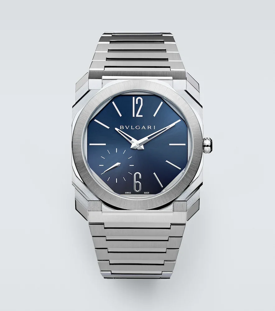 Montre Octo Finissimo 40mm en acier inoxydable