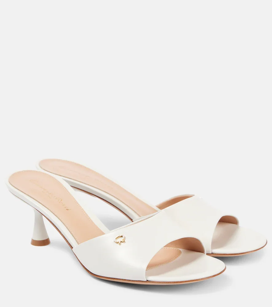Mules 55 de piel