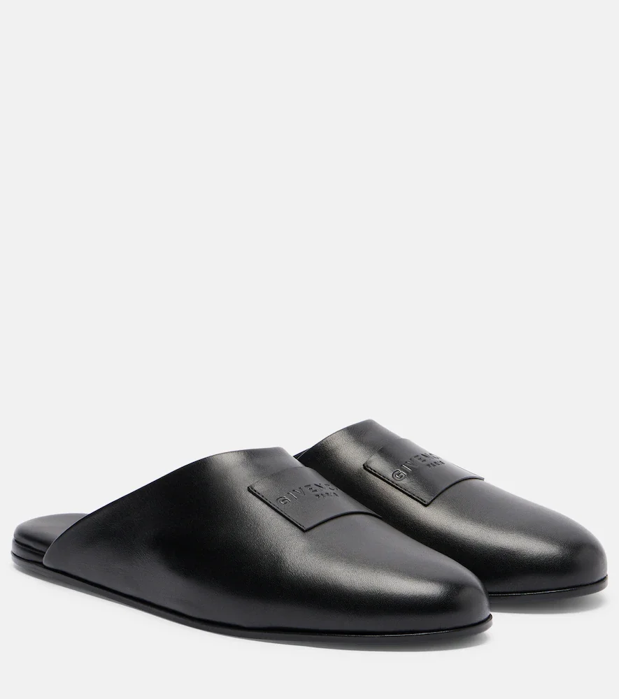 Mules Label de piel