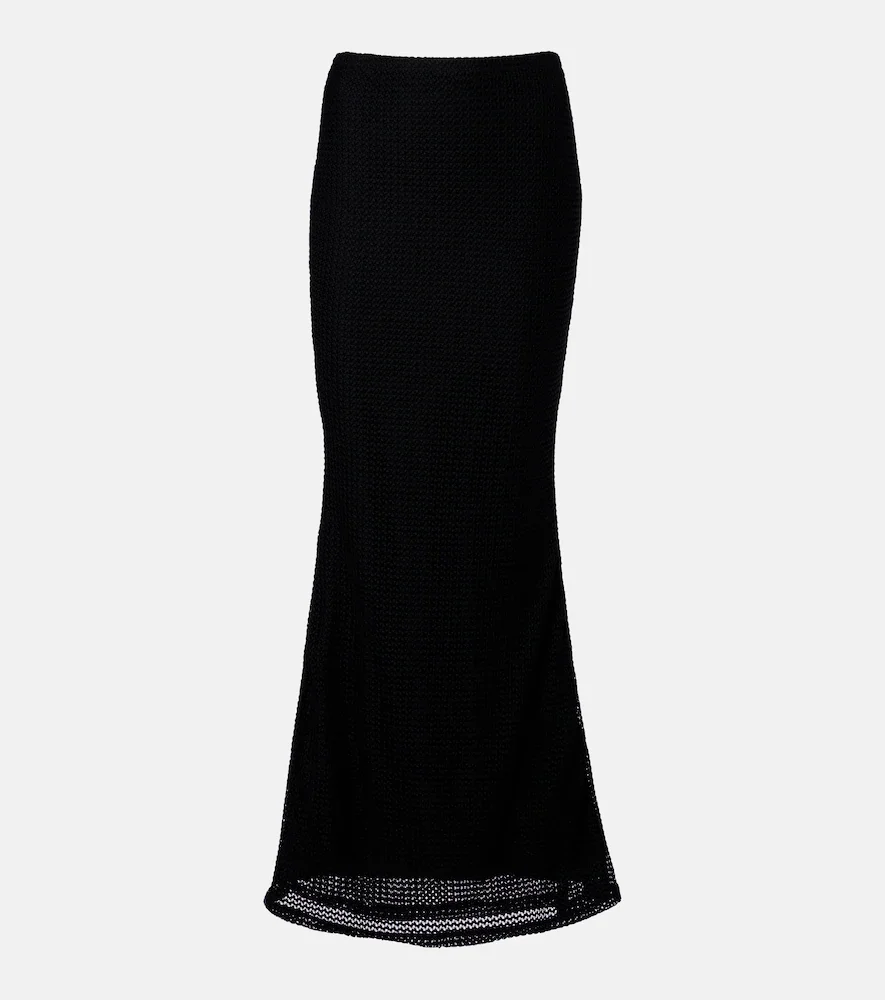Natalia crochet maxi skirt