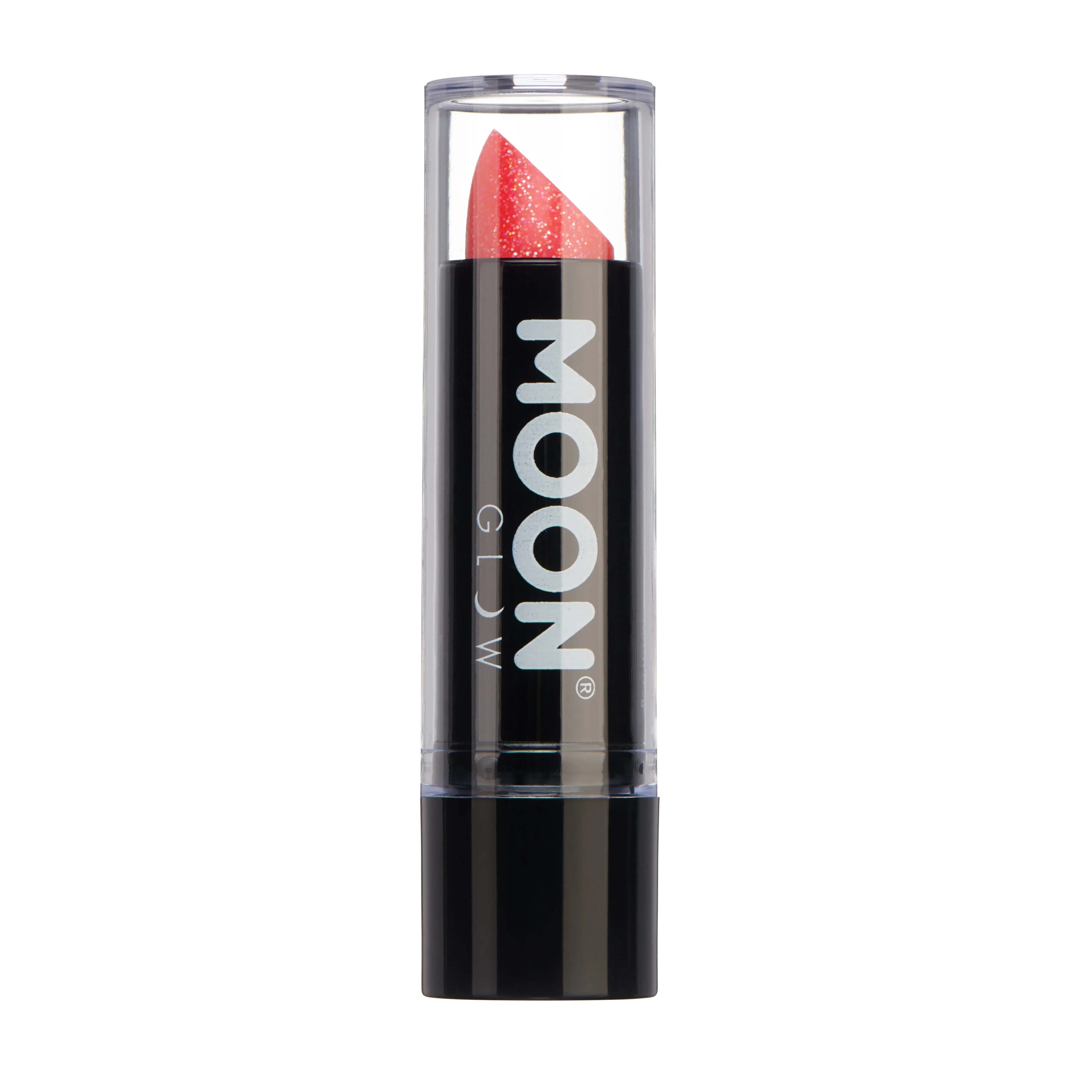 Neon UV Glitter Lipstick, Magenta