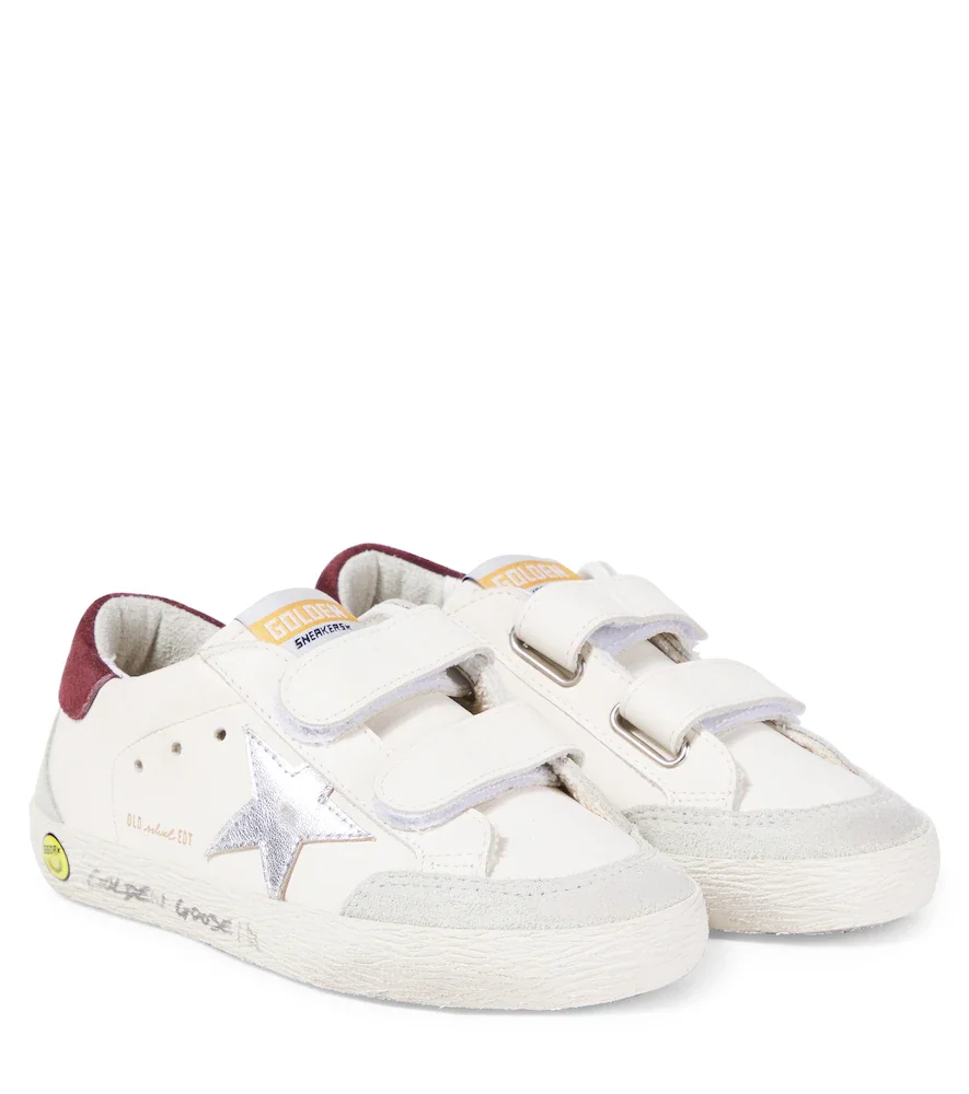 Old School leather sneakers