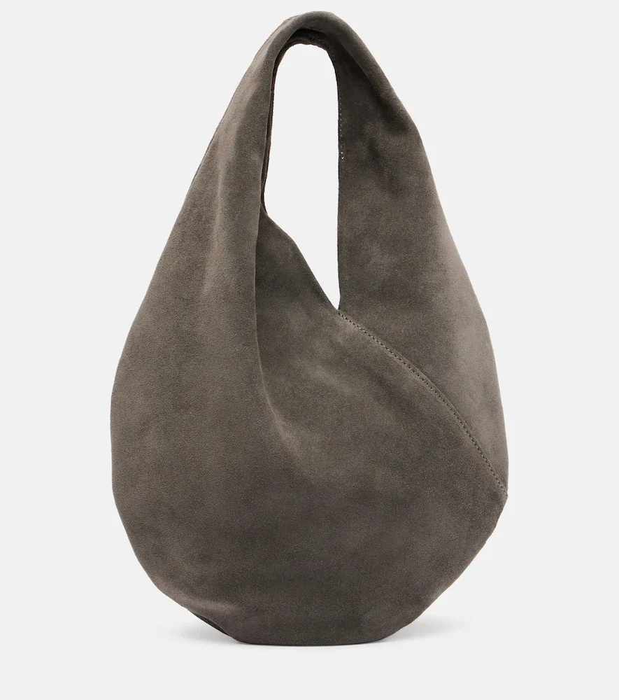 Ora Mini suede shoulder bag