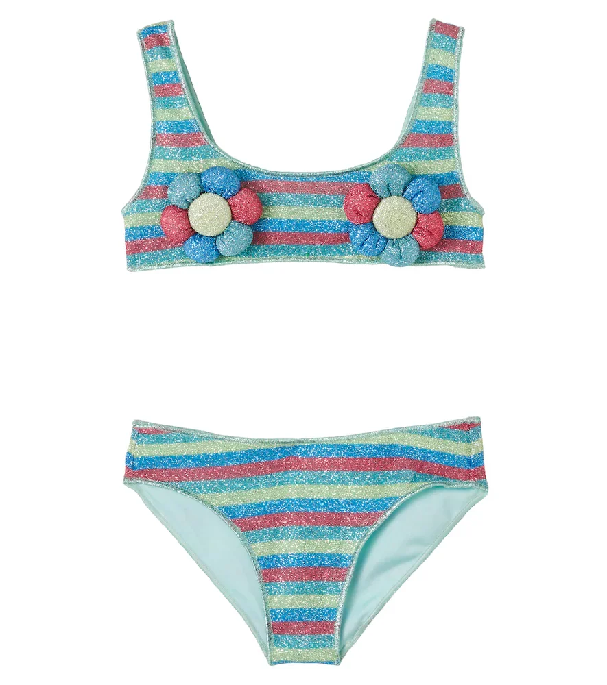OsÃree Kids Osemini LumiÃre striped bikini