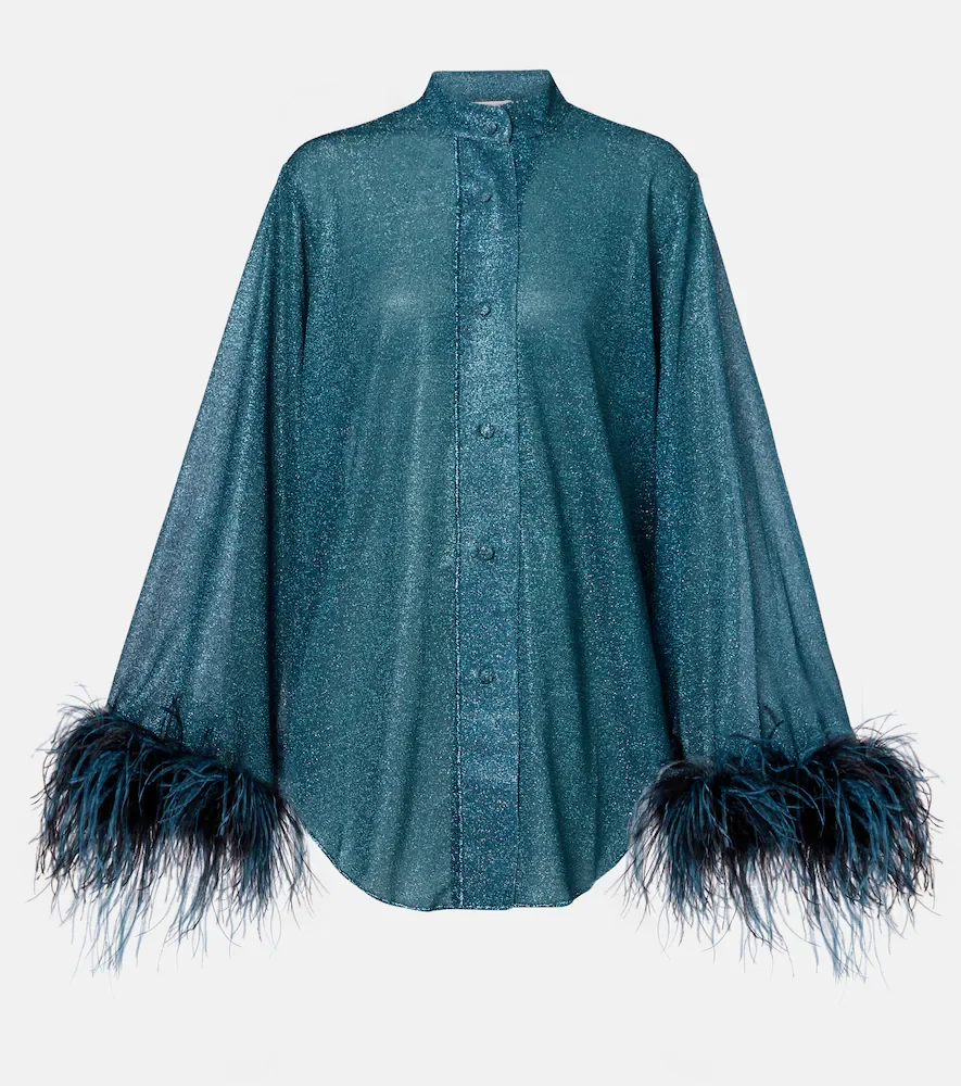 OsÃree LumiÃre Plumage shirt
