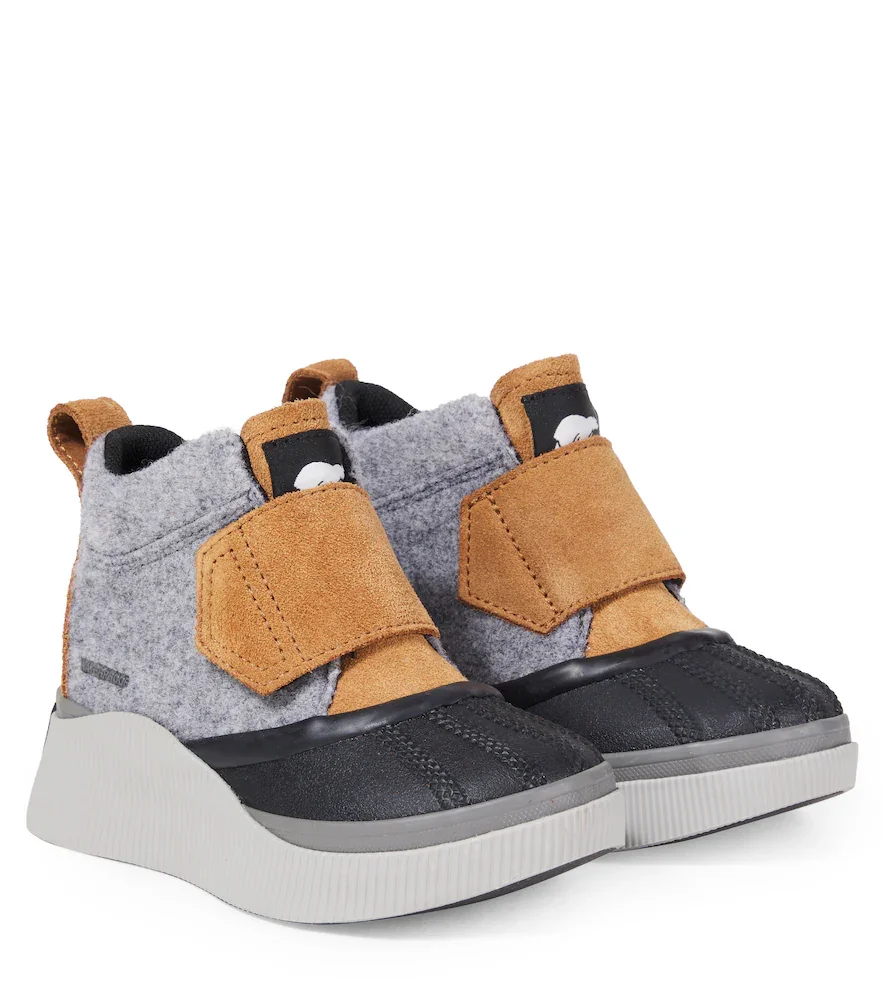 Out N Aboutâ IV suede-trimmed boots