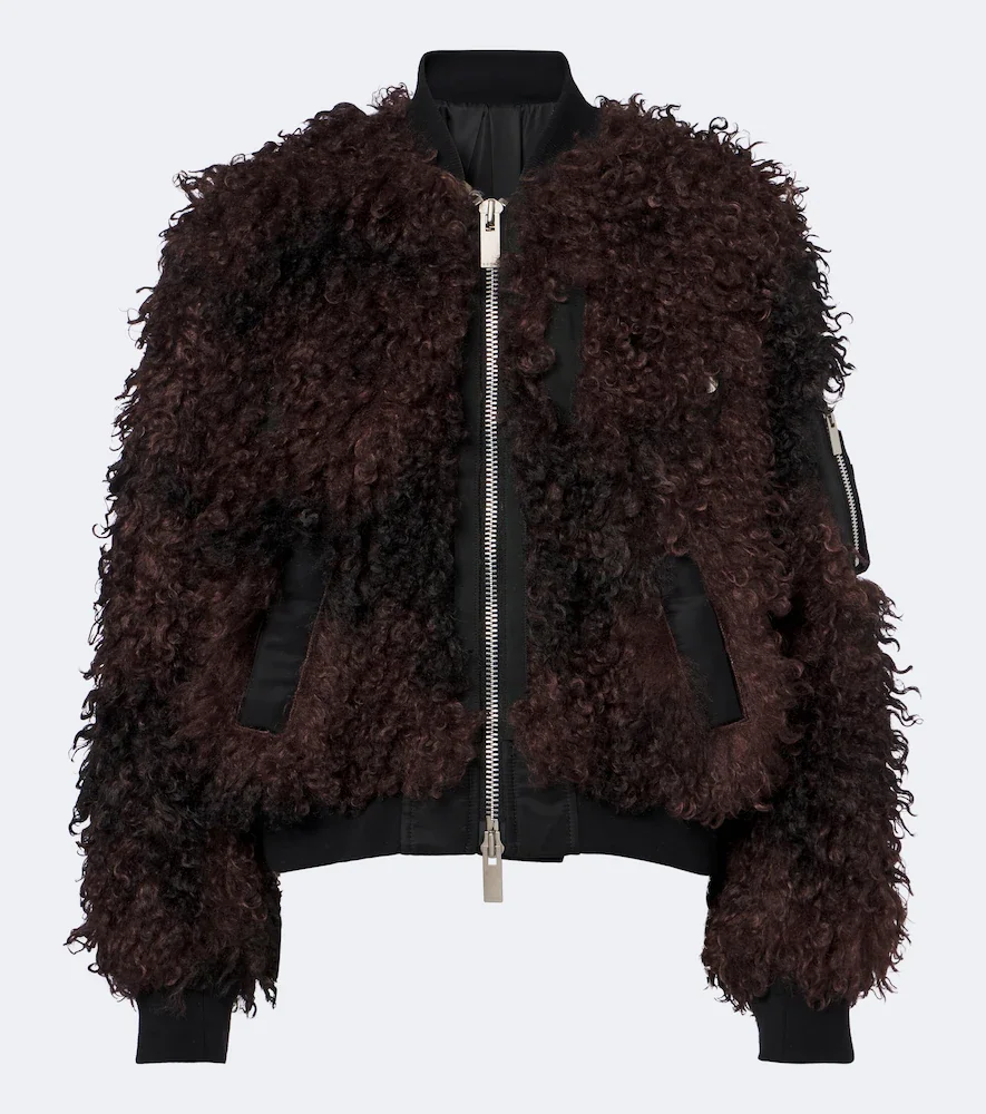 Oversized bomber jacket