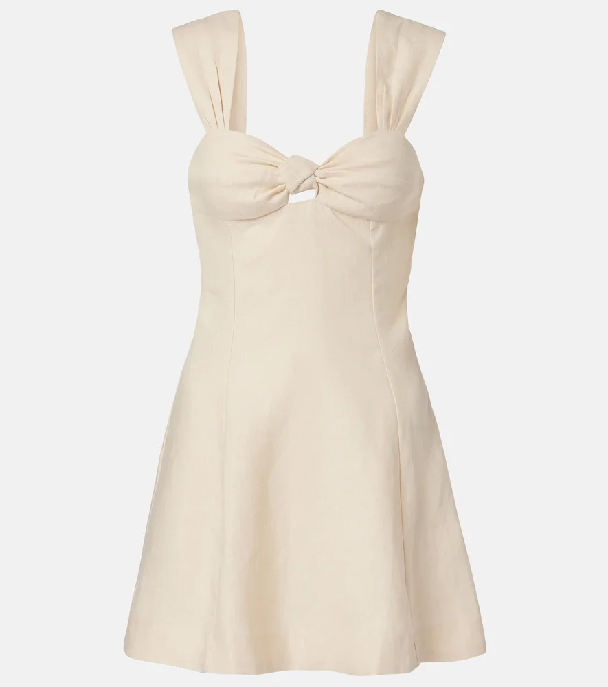 Pallida linen minidress