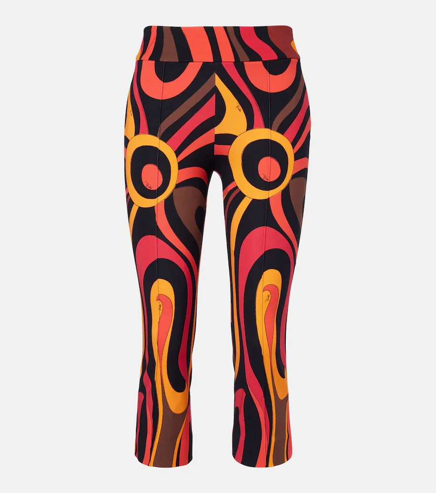 Pantalon capri Marmo en jersey