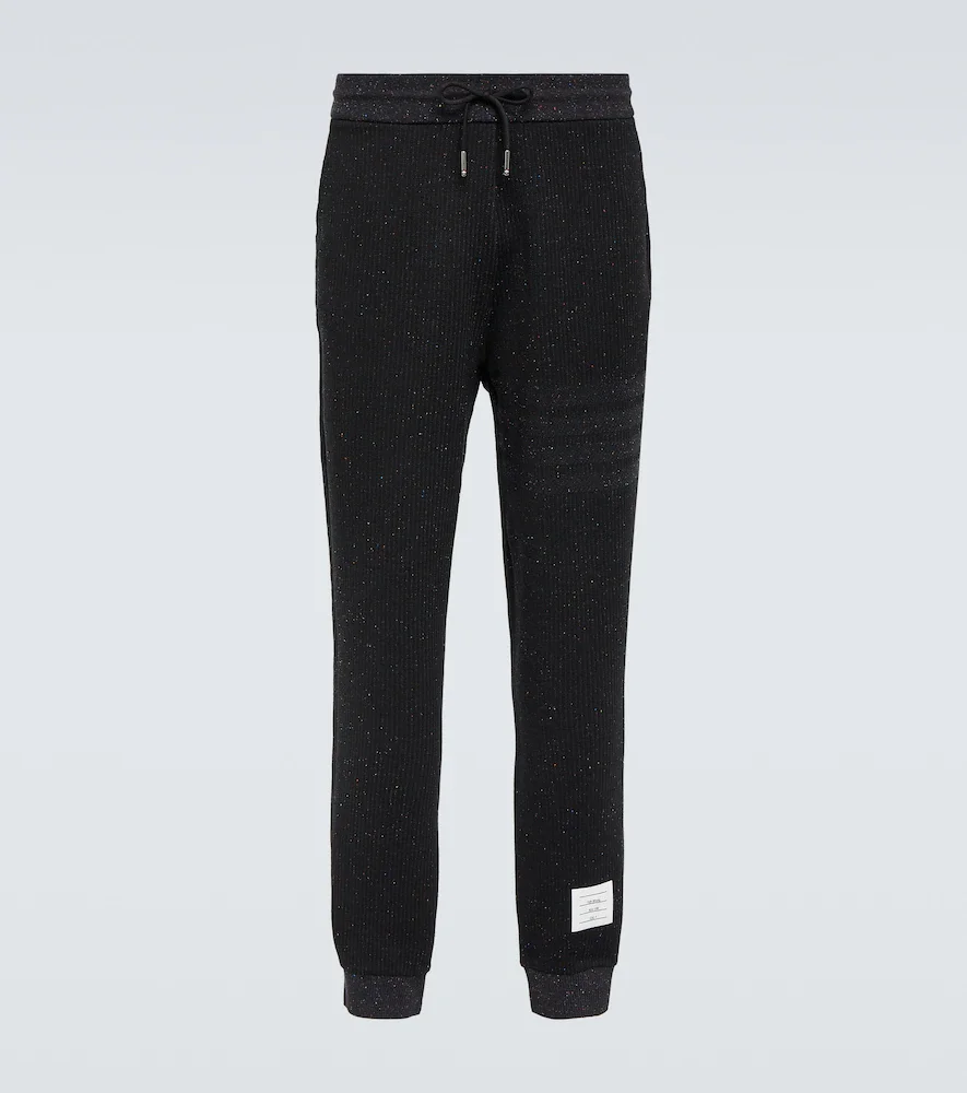 Pantalon de survêtement 4-Bar en coton et soie