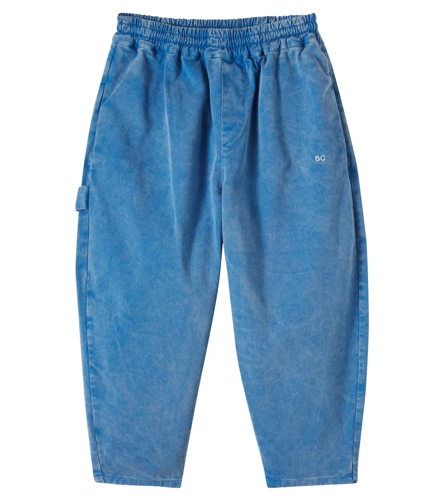 Pantalon en coton mélangé