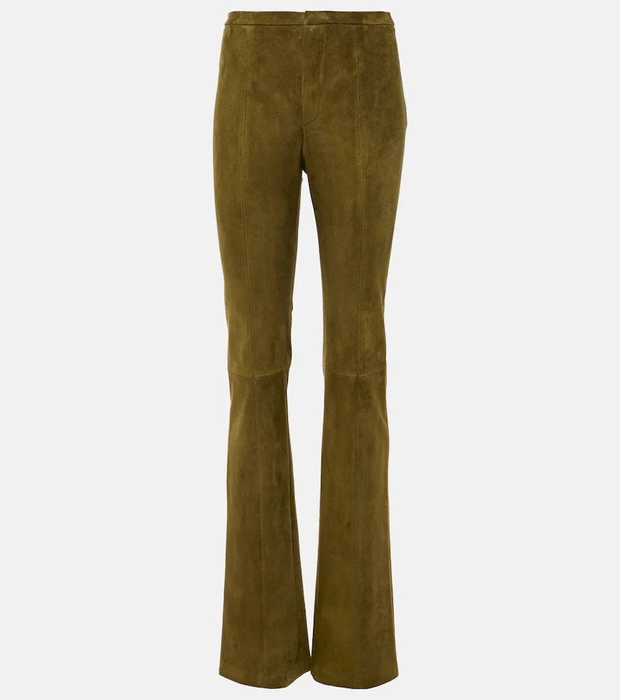 Pantalon évasé Kam 24 en daim
