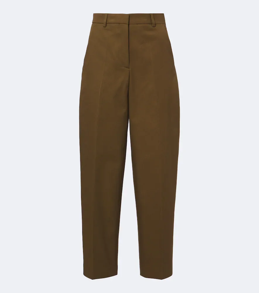 Pantalon fuselé Bix en coton