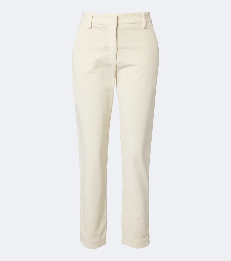Pantalon fuselé New York en coton mélangé