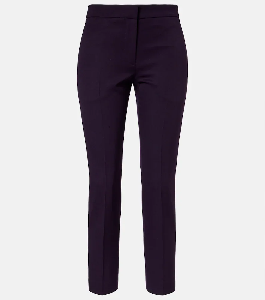 Pantalon slim en laine