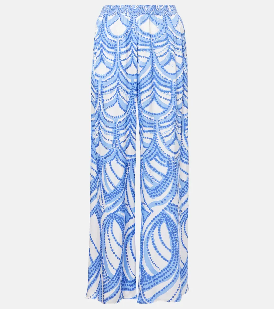 Pantalones anchos Cecile estampados