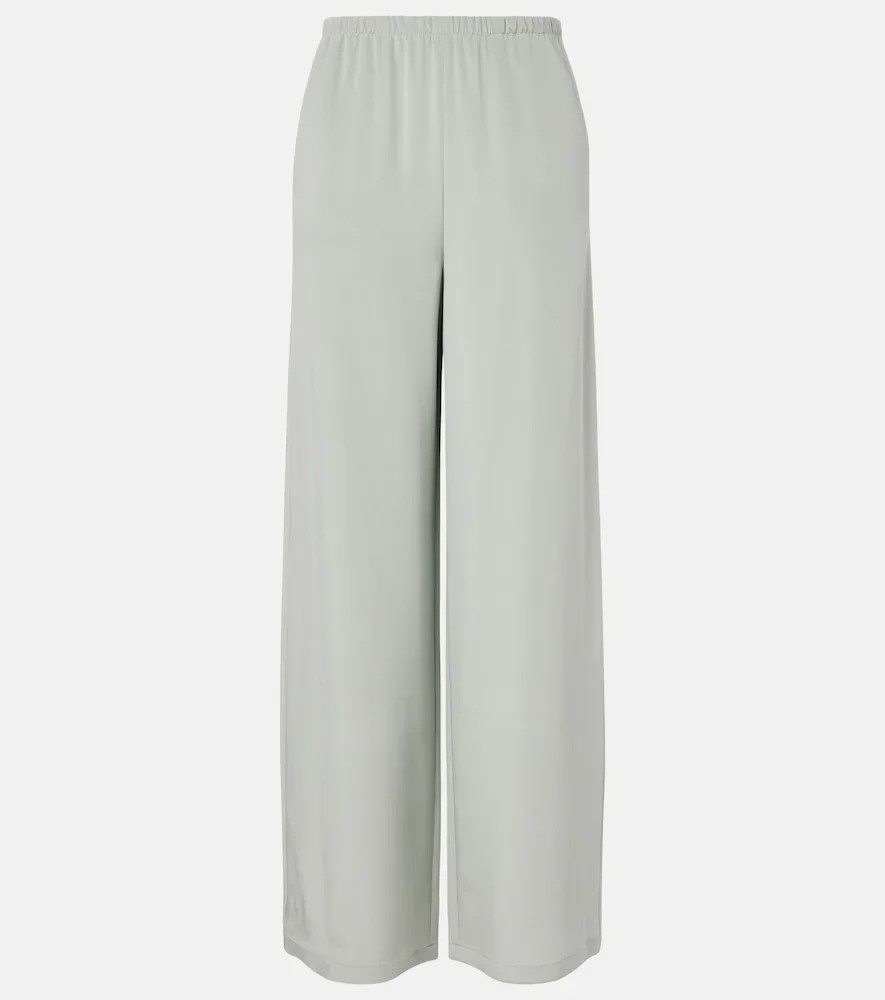 Pantalones anchos Maga de satén