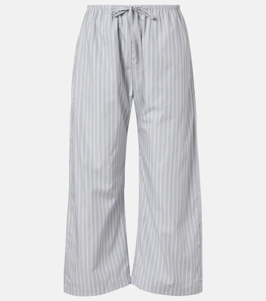 Pantalones anchos Yoshi en mezcla de algodón