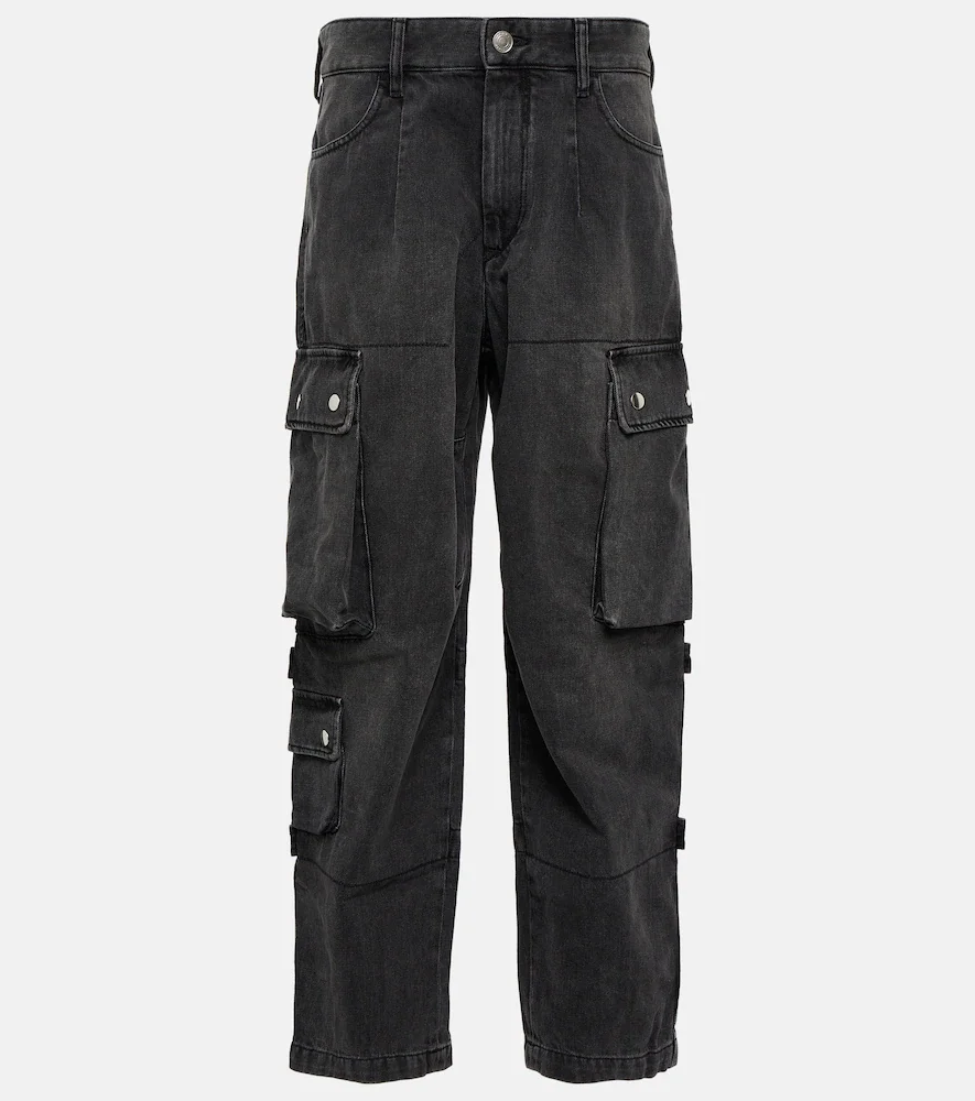 Pantalones cargo Elore en denim