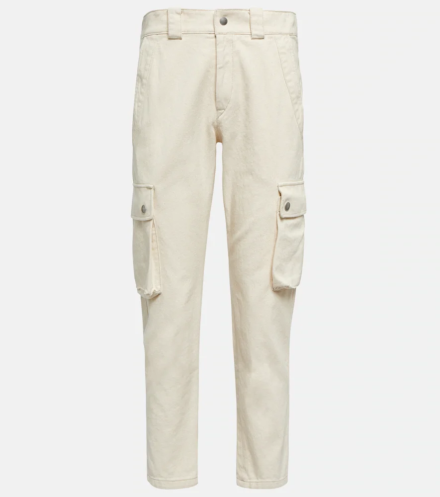 Pantalones cargo Evalia de algodón