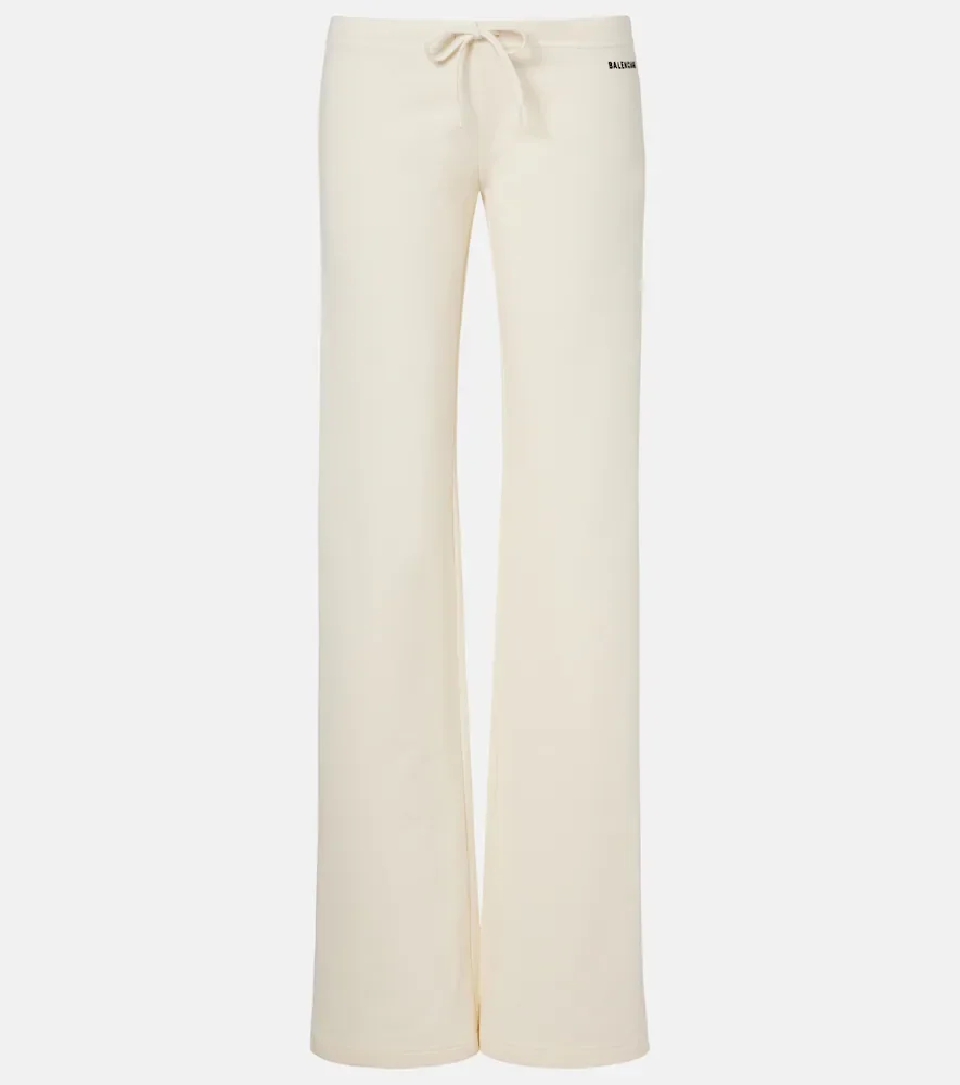 Pantalones deportivos de jersey de algodón