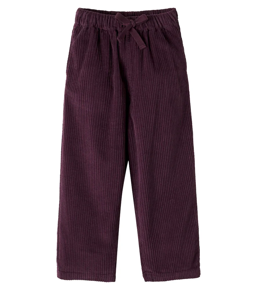 Pantalones Elio de pana de algodón