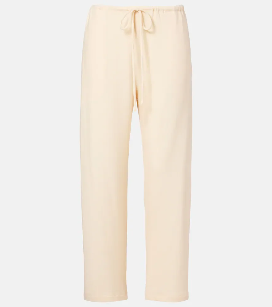 Pantalones rectos Lauren de jersey