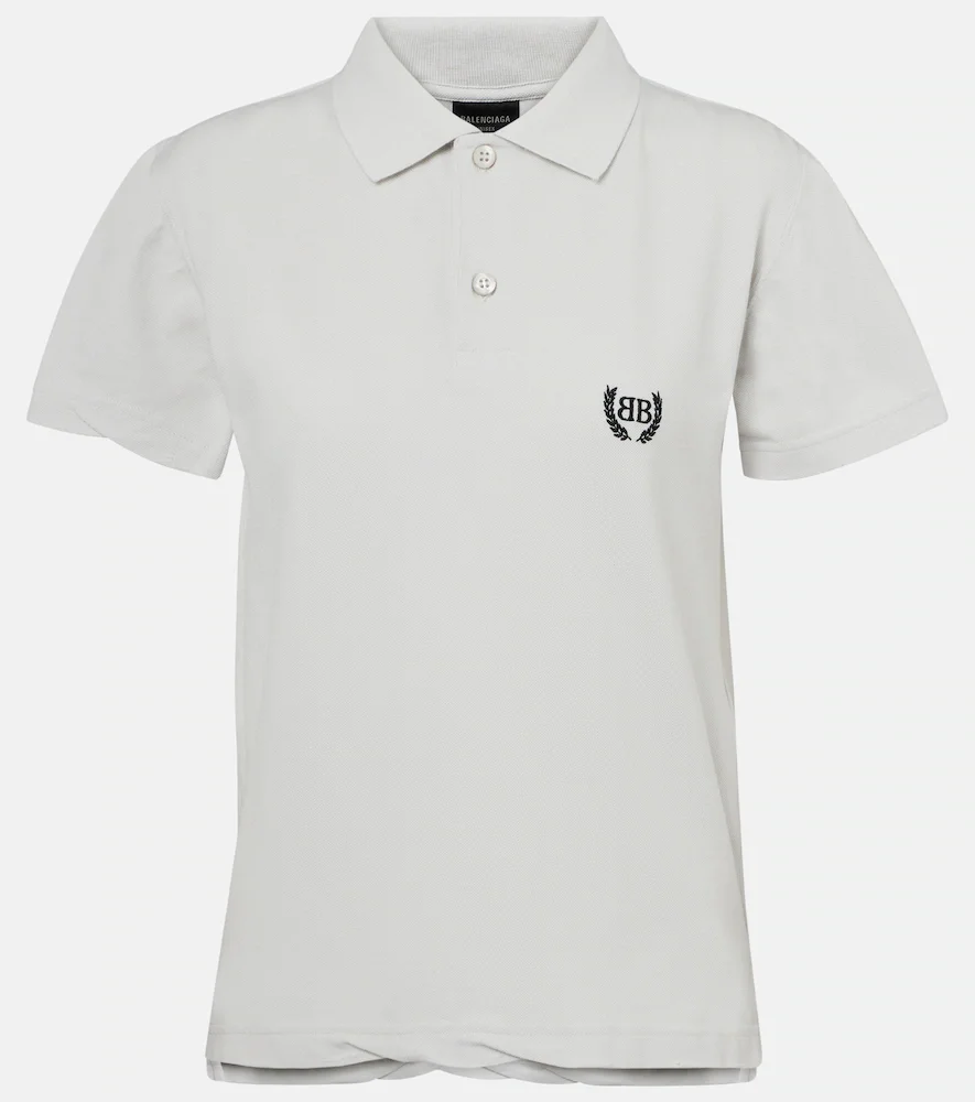 Polo Laurel de piqué de algodón