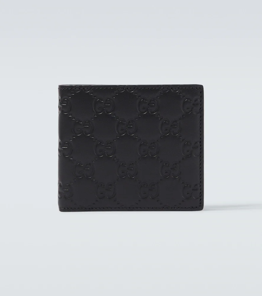 Portefeuille GG Emblem en cuir