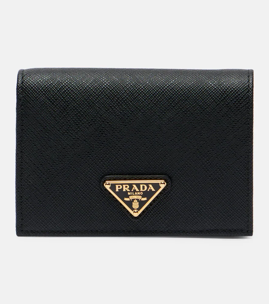 Portefeuille Small en cuir Saffiano
