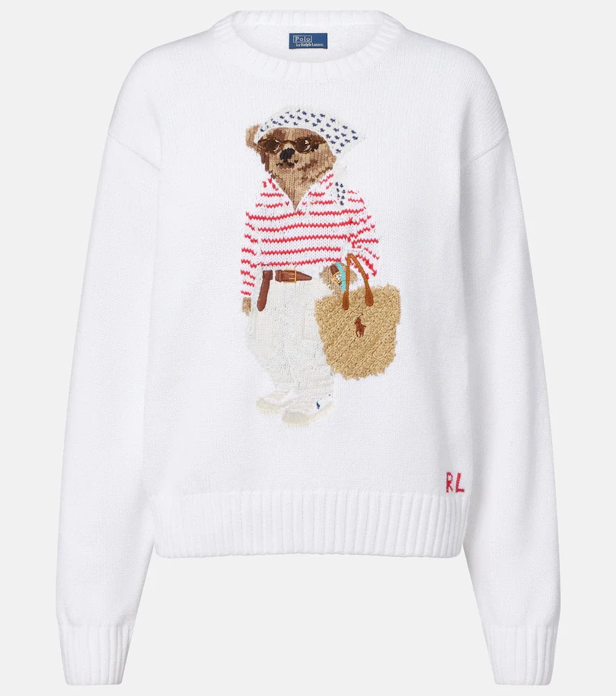 Pull en coton Polo Bear