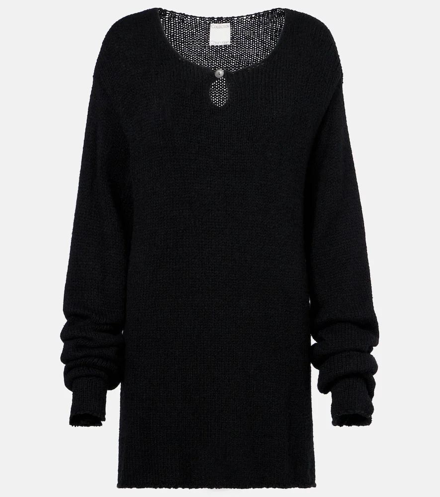 Pull en coton, soie et cachemire