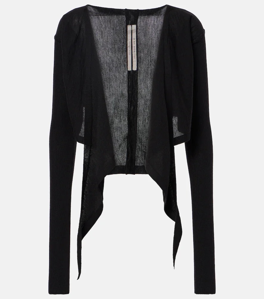 Pull raccourci en laine vierge