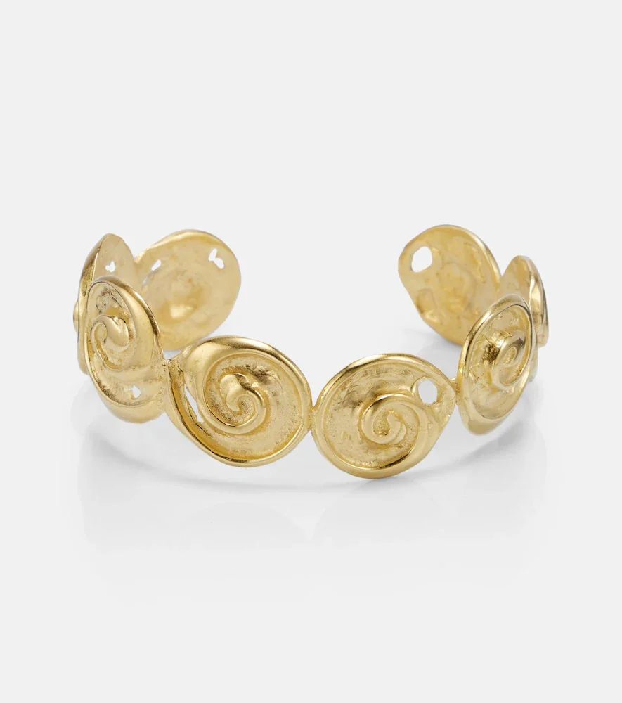 Pulsera Cote chapado en oro de 24 ct