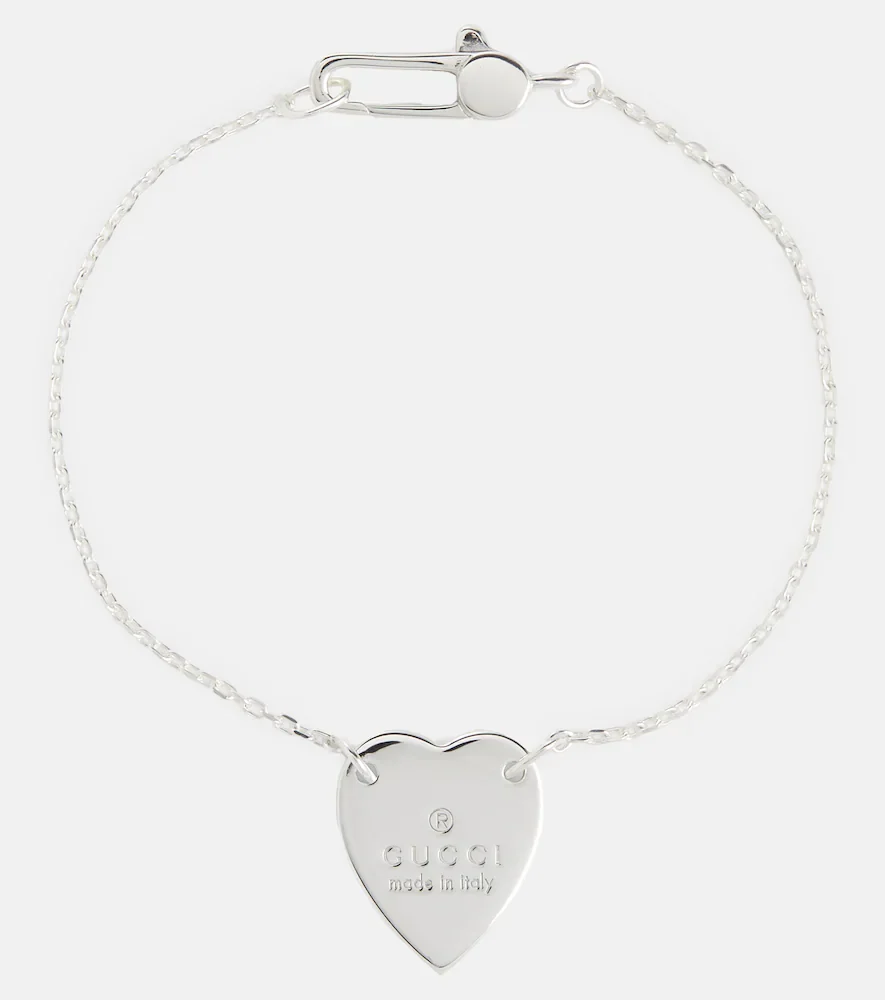 Pulsera de cadena de plata de ley