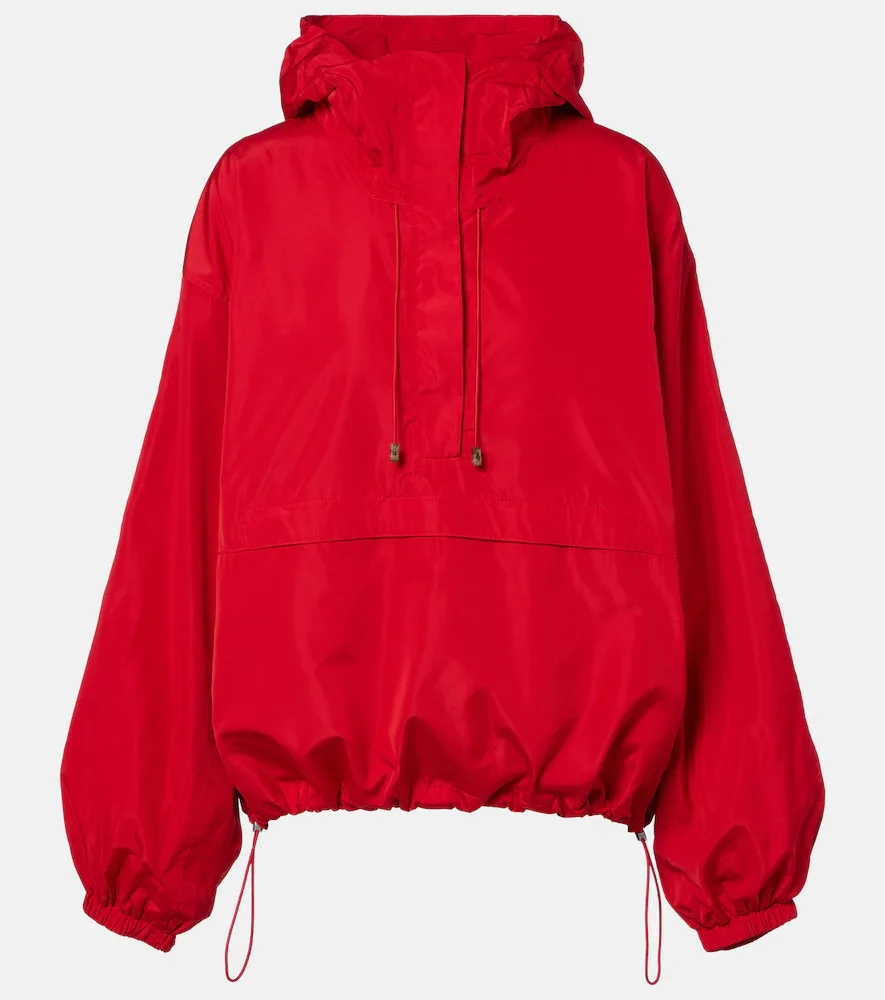 Róhe Hooded oversized jacket